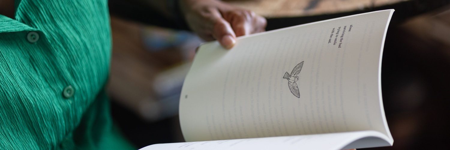 Close up of the pages of a book