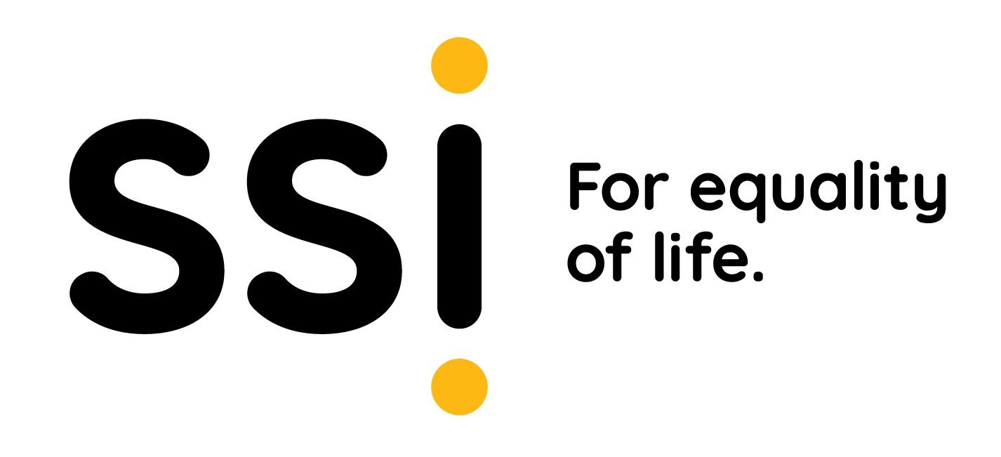 SSI logo with tagline For Equality of life.